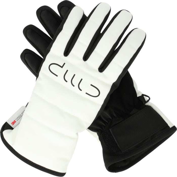 CMP UNISEX TWILL SKI GLOVES - 3M THINSULATE Gloves A125 Ivory