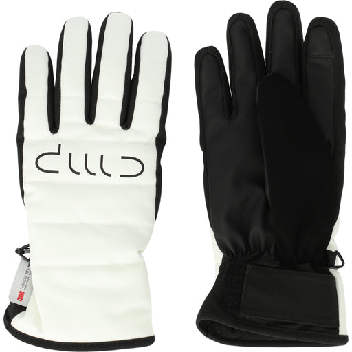 CMP UNISEX TWILL SKI GLOVES - 3M THINSULATE Gloves A125 Ivory