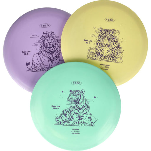 REZO Ulsan Basic Disc Golf 3pcs. Set Accessories 4189 Multi colour