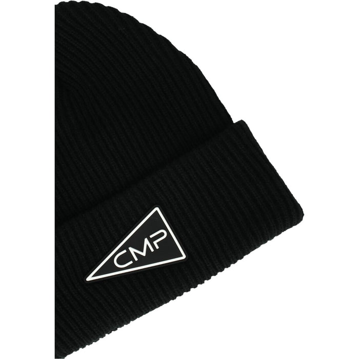 CMP Unisex Knitted Hat Hoods U901 Nero