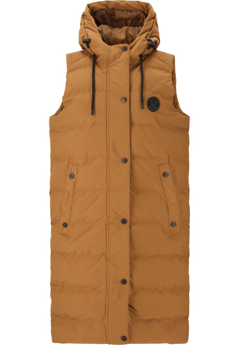 Chiefanu W Long Puffer Vest