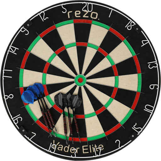 REZO Vader Elite Dart Board Set Accessories 1001 Black