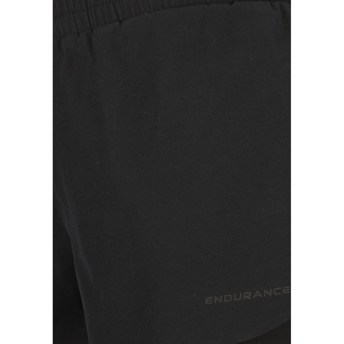 ENDURANCE Val W 2-in-1 Shorts Shorts 1001 Black