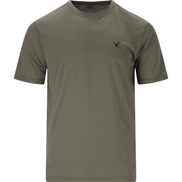 VIRTUS Vargas M S/S Performance Tee T-shirt 1013 Gunmetal