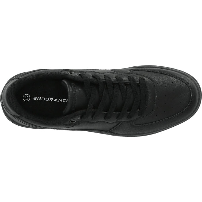 ENDURANCE Varhil Uni Sneaker Shoes 1001S Black Solid