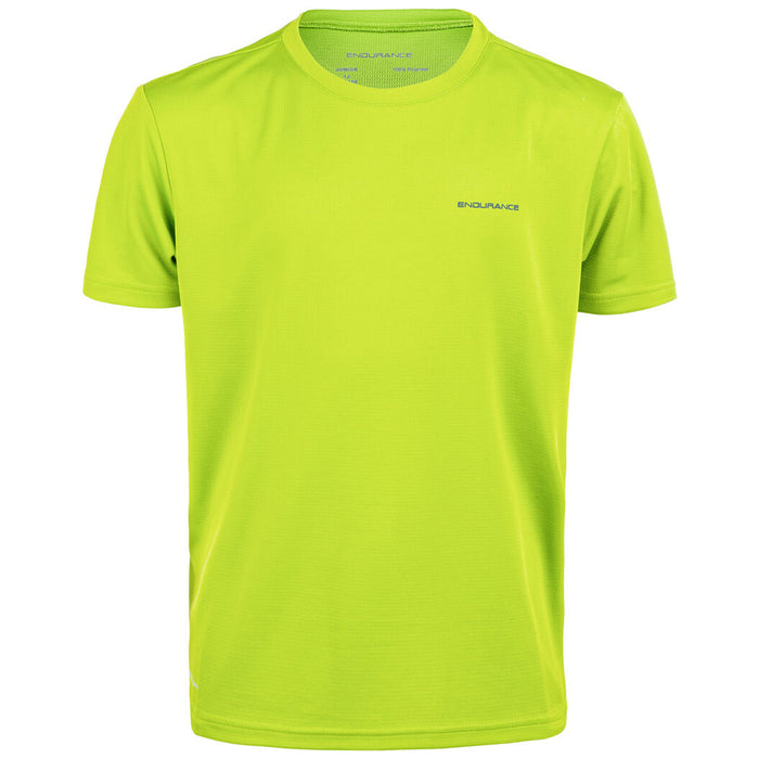 ENDURANCE Vernon Jr. Performance S/S Tee T-shirt 5001 Safety Yellow