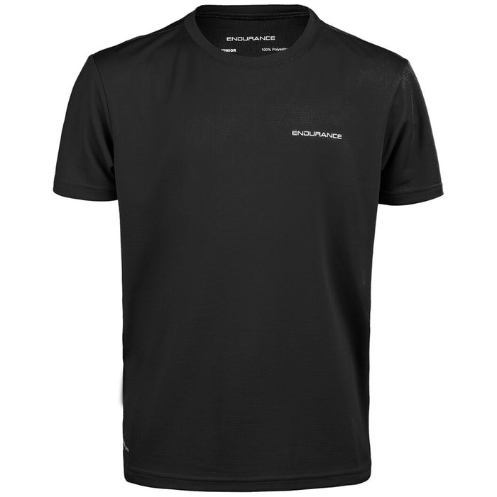 ENDURANCE Vernon V2 Jr. Performance SS Tee T-shirt 1001 Black