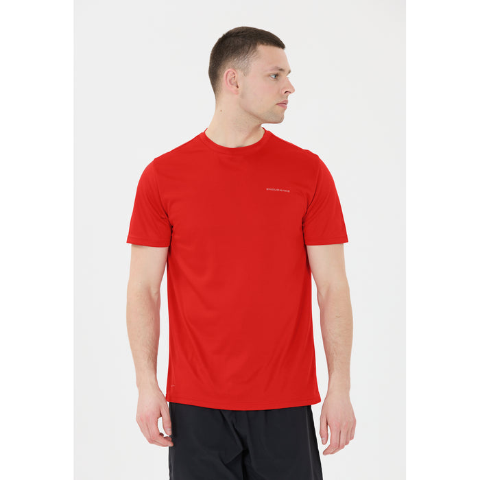 ENDURANCE Vernon V2 M Performance S/S Tee T-shirt 4376 Mars Red