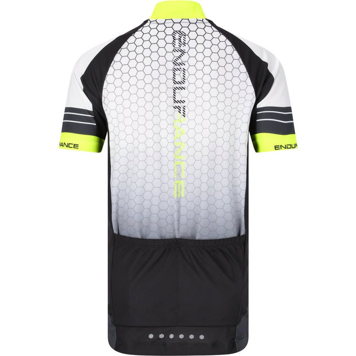 ENDURANCE Verove Jr. Unisex Cycling S/S Shirt Cycling Shirt 5001 Safety Yellow