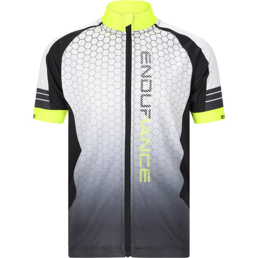 ENDURANCE Verove Jr. Unisex Cycling S/S Shirt Cycling Shirt 5001 Safety Yellow