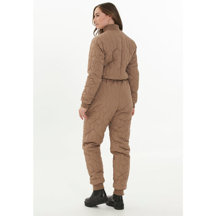 WEATHER REPORT Vidda W Quilted Jumpsuit Coverall 1137 Pine Bark