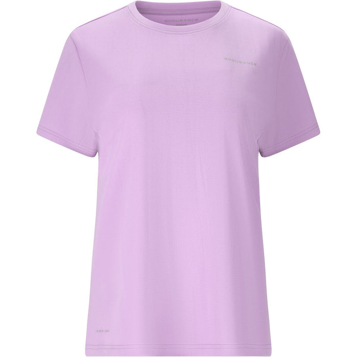 ENDURANCE Vista V2 W Performance SS Tee T-shirt 4296 Lilac Breeze