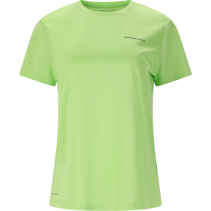 ENDURANCE Vista V2 W Performance S/S Tee T-shirt 3199 Paradise Green