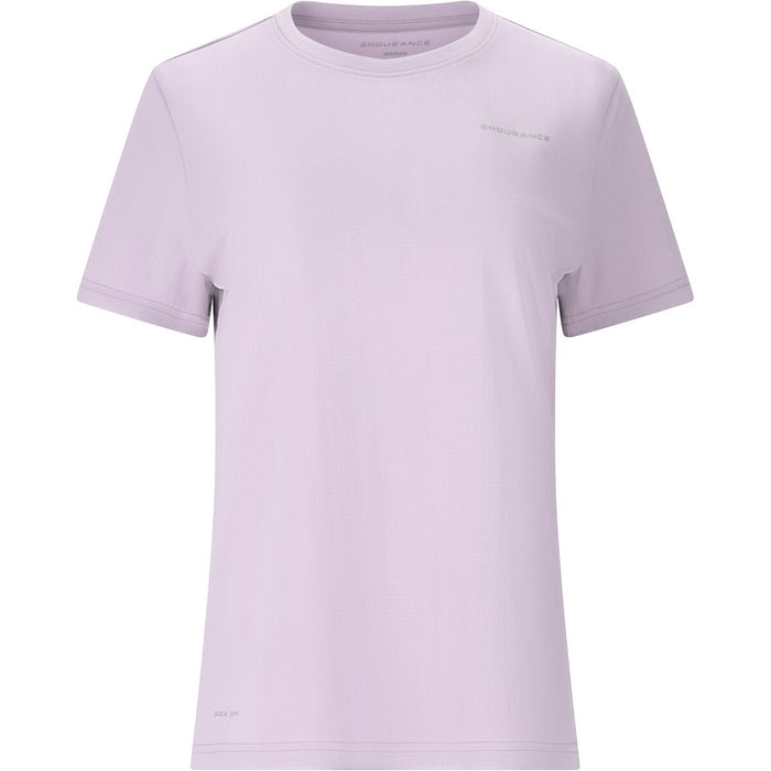 ENDURANCE Vista V2 W Performance SS Tee T-shirt 4393 Orchid Petal