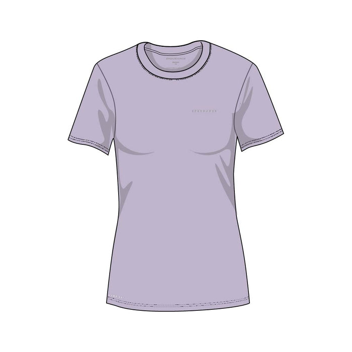 ENDURANCE Vista V2 W Performance S/S Tee T-shirt 4393 Orchid Petal