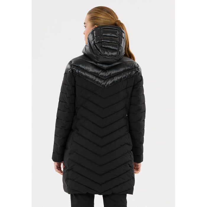 CMP WOMAN LONG COAT Jacket U901 Nero