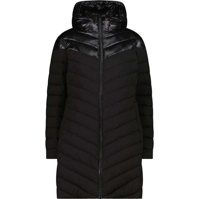 CMP WOMAN LONG COAT Jacket U901 Nero