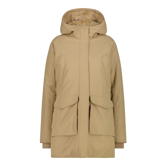 CMP WOMAN PARKA - WP10000 Jacket P405 Cookie