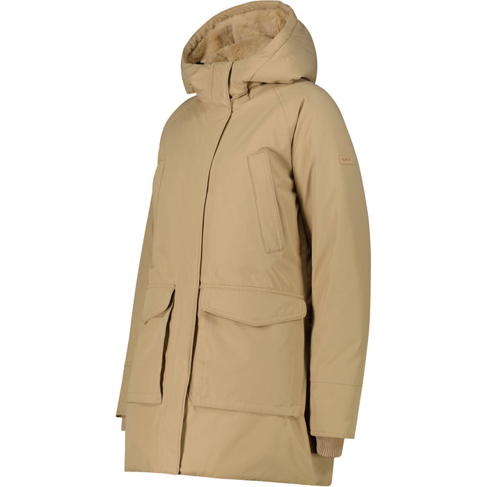 CMP WOMAN PARKA - WP10000 Jacket P405 Cookie