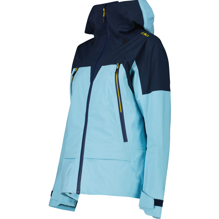 CMP WOMAN SKI JACKET - 3-LAYER - WP20000 Jacket L222 Topazio