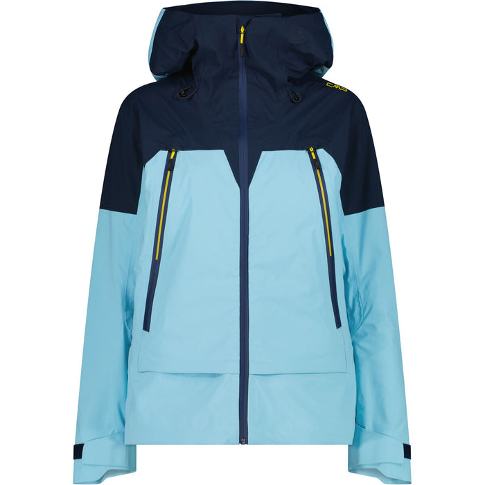 CMP WOMAN SKI JACKET - 3-LAYER - WP20000 Jacket L222 Topazio