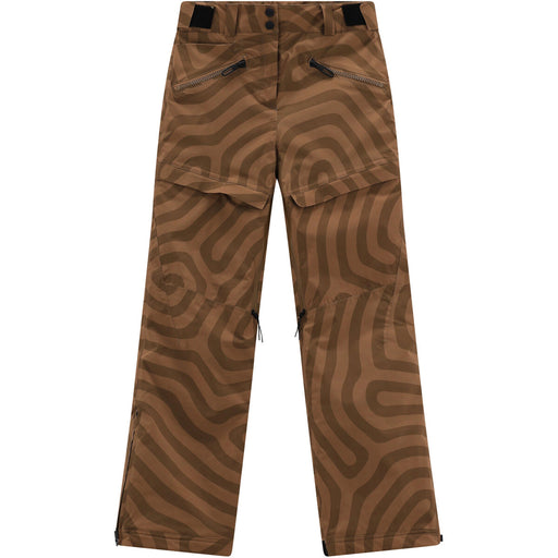 CMP WOMAN SKI PANT PRINTED - WP15000 Pants 10ZU Tabacco-Bisquit
