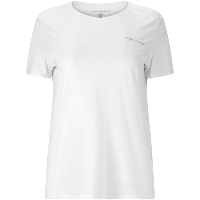 ENDURANCE Waane W Technical SS Tee T-shirt 1002 White