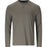 VIRTUS Walton M L/S Performance Tee T-shirt 1013 Gunmetal