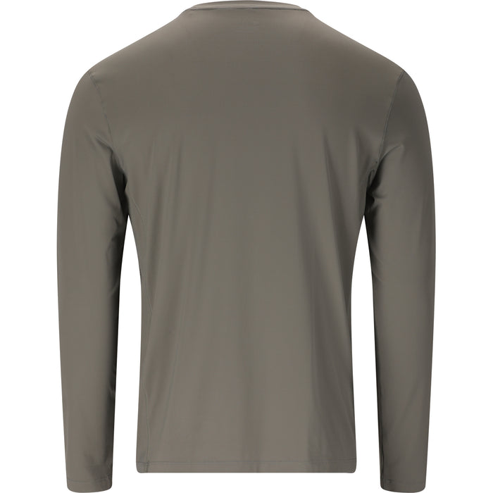 VIRTUS Walton M L/S Performance Tee T-shirt 1013 Gunmetal
