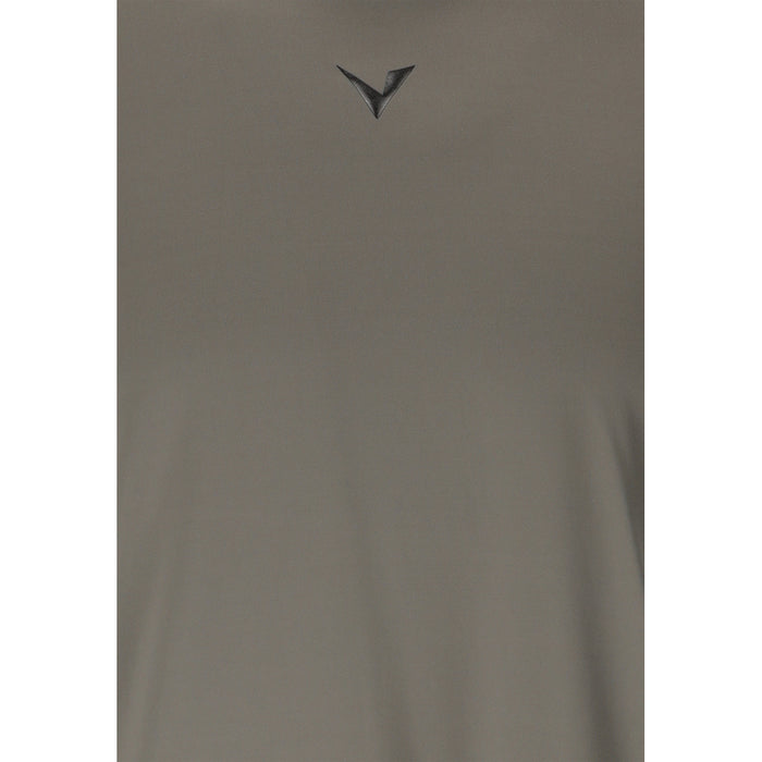 VIRTUS Walton M L/S Performance Tee T-shirt 1013 Gunmetal