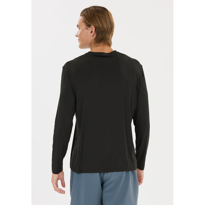 VIRTUS Walton M L/S Performance Tee T-shirt 1001 Black