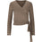 ATHLECIA Walyn W Wrap Blouse Midlayer 1292 Greige