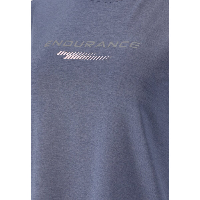 ENDURANCE Wange W Melange S/S Tee T-shirt 2177 Serenity Blue