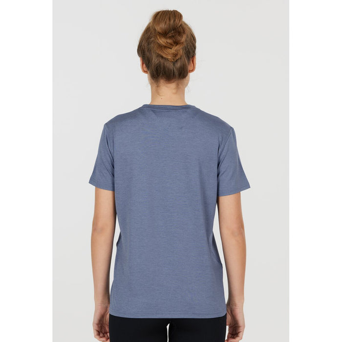 ENDURANCE Wange W Melange S/S Tee T-shirt 2177 Serenity Blue