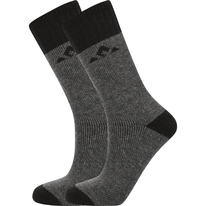 WHISTLER Waverlou 2-Pack Socks V2 Socks 1011 Dark Grey Melange