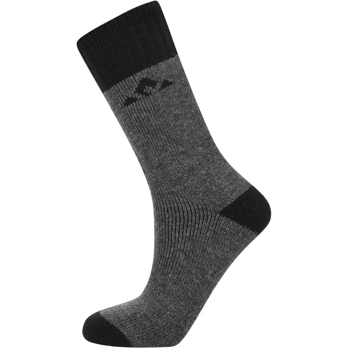 WHISTLER Waverlou 2-Pack Socks V2 Socks 1011 Dark Grey Melange