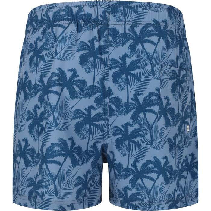 CRUZ Werner Jr. Beach Boardshorts Boardshorts Print 3609 Blue Palm tree