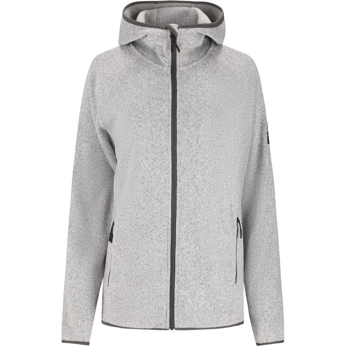 WHISTLER Wolven W Hood Fleece Jacket Fleece 1005 Light Grey Melange