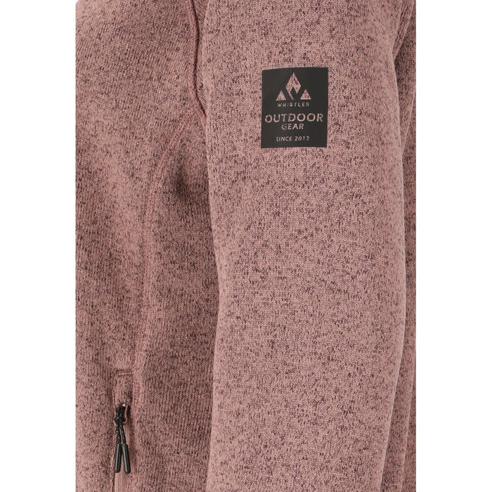 WHISTLER Wolven W Hood Fleece Jacket Fleece 4261 Huckleberry