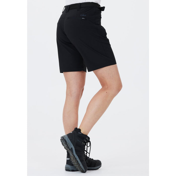 CMP Woman 4-Way Stretch Bermuda Shorts U901 Nero