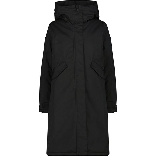 CMP Woman Coat Fix Hood Jacket U901 Nero