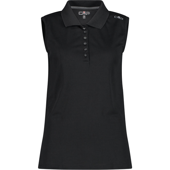 CMP Woman Functional Polo Top (UPF 40) Polo 96UG Nero-Graffite