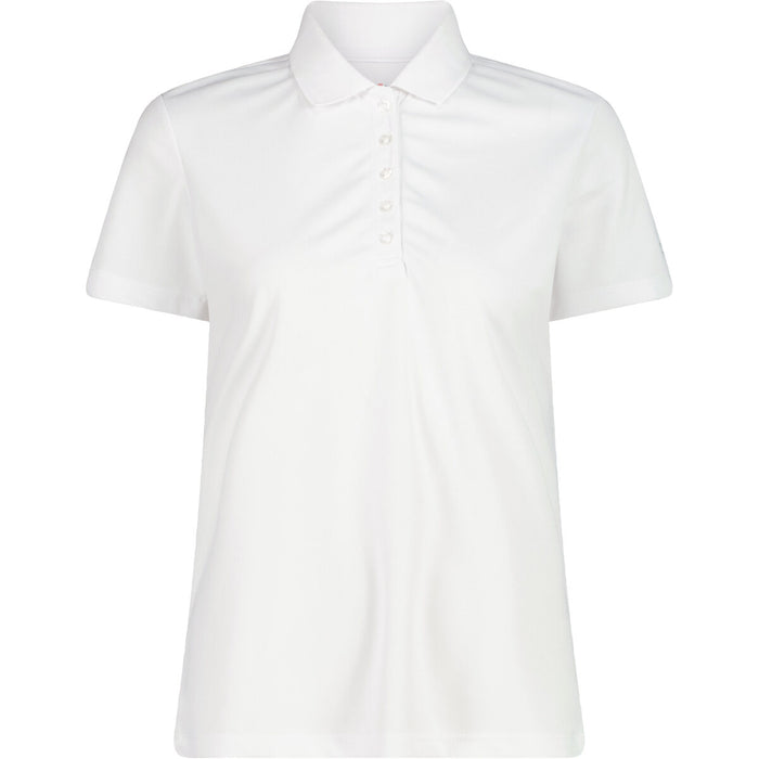 CMP Woman Functional Polo (UPF40) Polo 24XT Bianco-Ghiaccio
