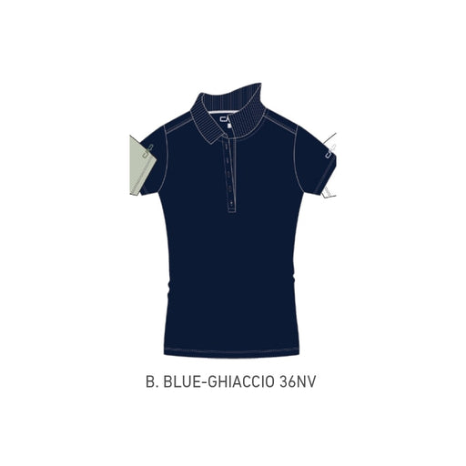 CMP Woman Functional Polo (UPF40) Polo 36NV B.Blue-Ghiaccio