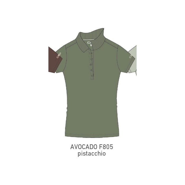 CMP Woman Functional Polo (UPF40) Polo F805 Avocado