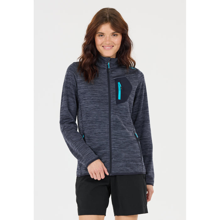 CMP Woman Jacket Fleece M862 B.Blue Mel.