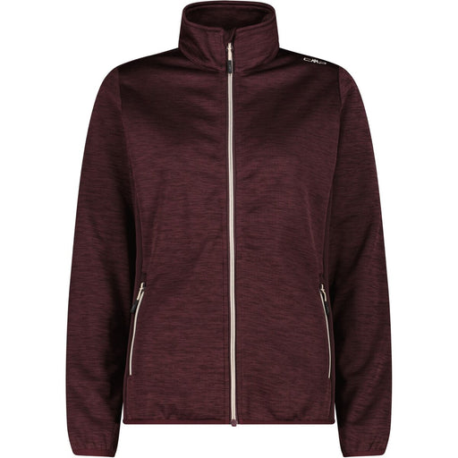 CMP Woman Jacket Fleece C599 Black Berry Mel.