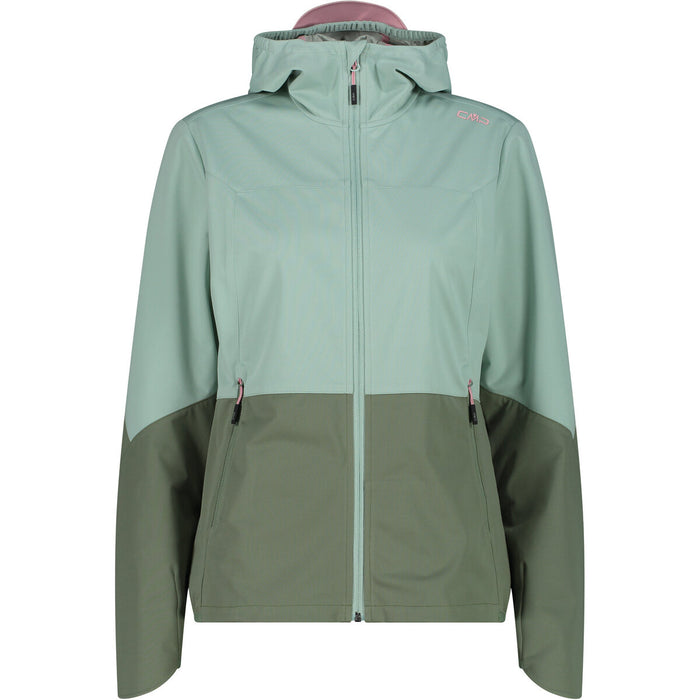 CMP Woman Jacket Fix Hood Jacket E421 Jade