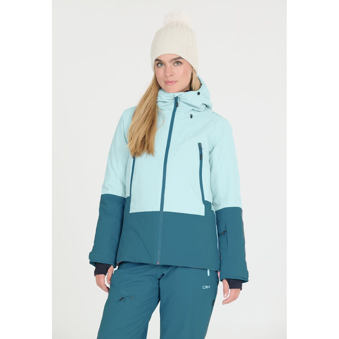 CMP Woman Jacket Fix Hood Jacket E309 Acqua