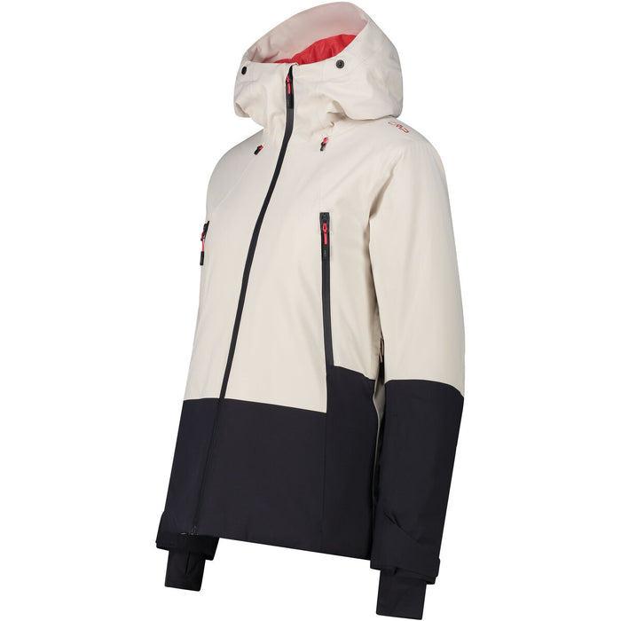 CMP Woman Jacket Fix Hood Jacket A238 Vaniglia